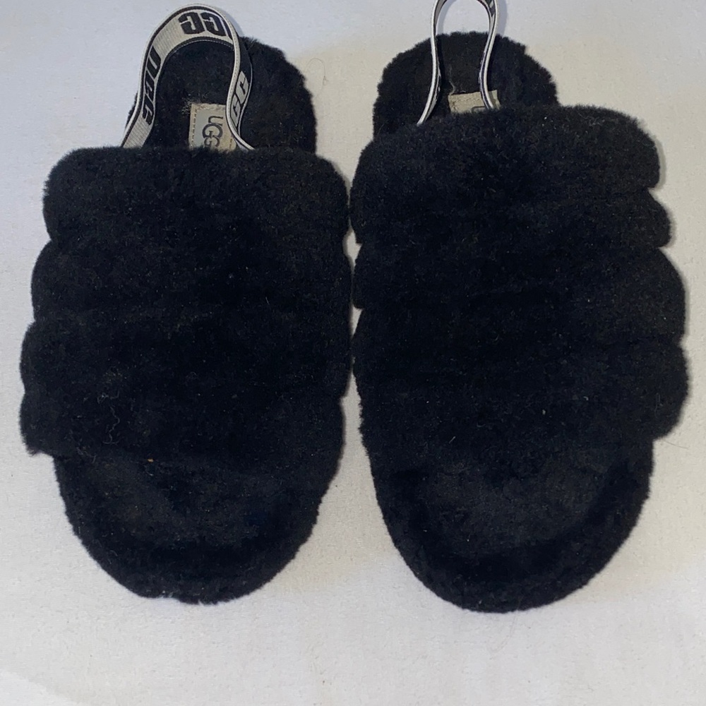 UGG Women's Cozy Black Slippers